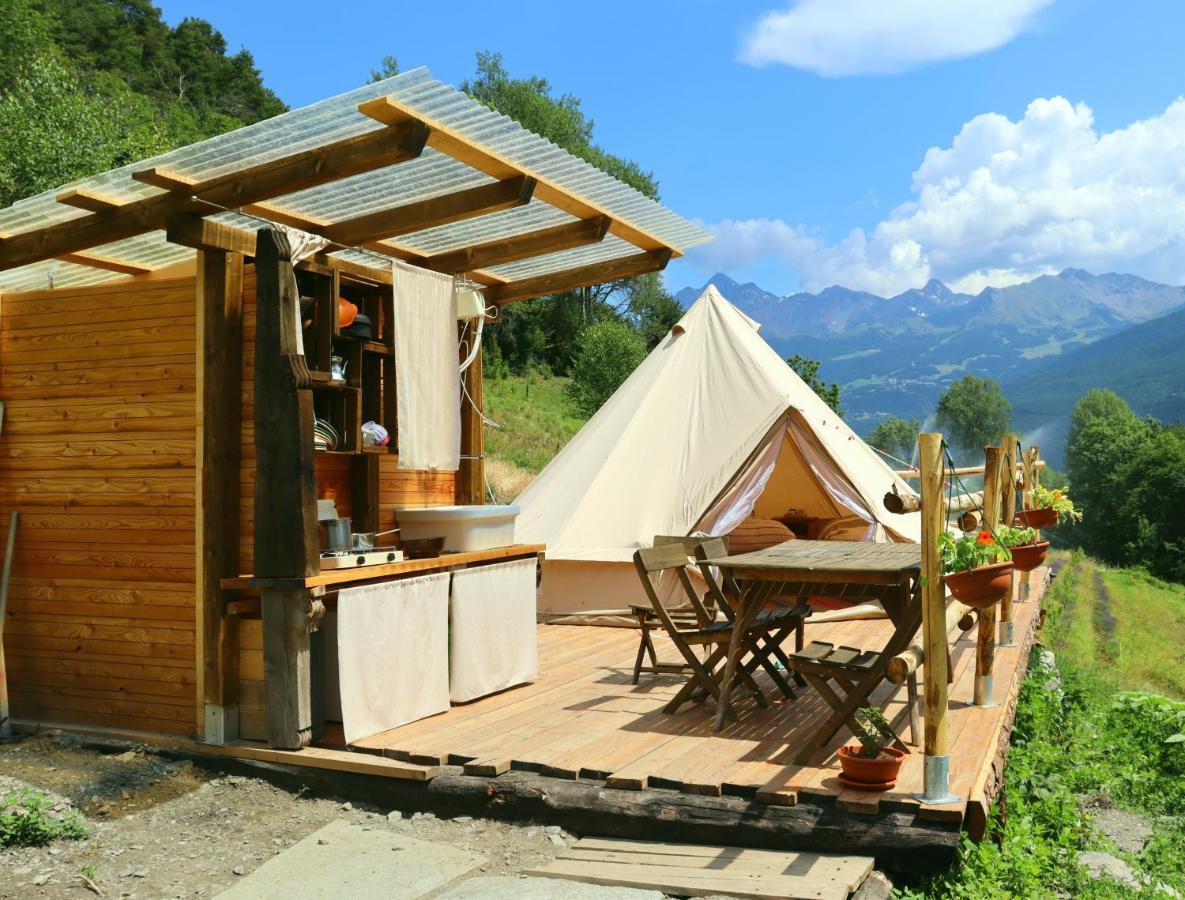 Glamping La Cascina D'Orleans Hotel Saint-Pierre Luaran gambar