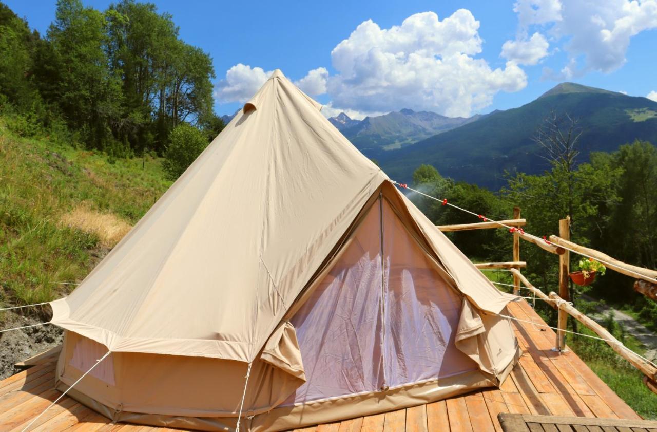 Glamping La Cascina D'Orleans Hotel Saint-Pierre Luaran gambar