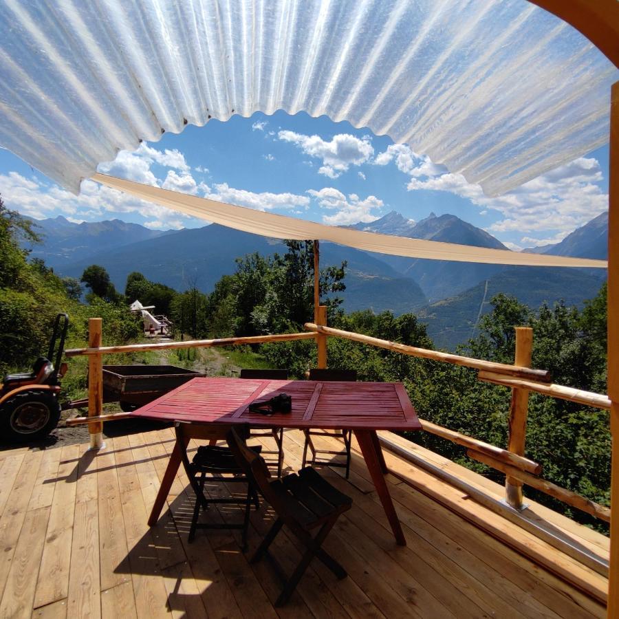 Glamping La Cascina D'Orleans Hotel Saint-Pierre Luaran gambar