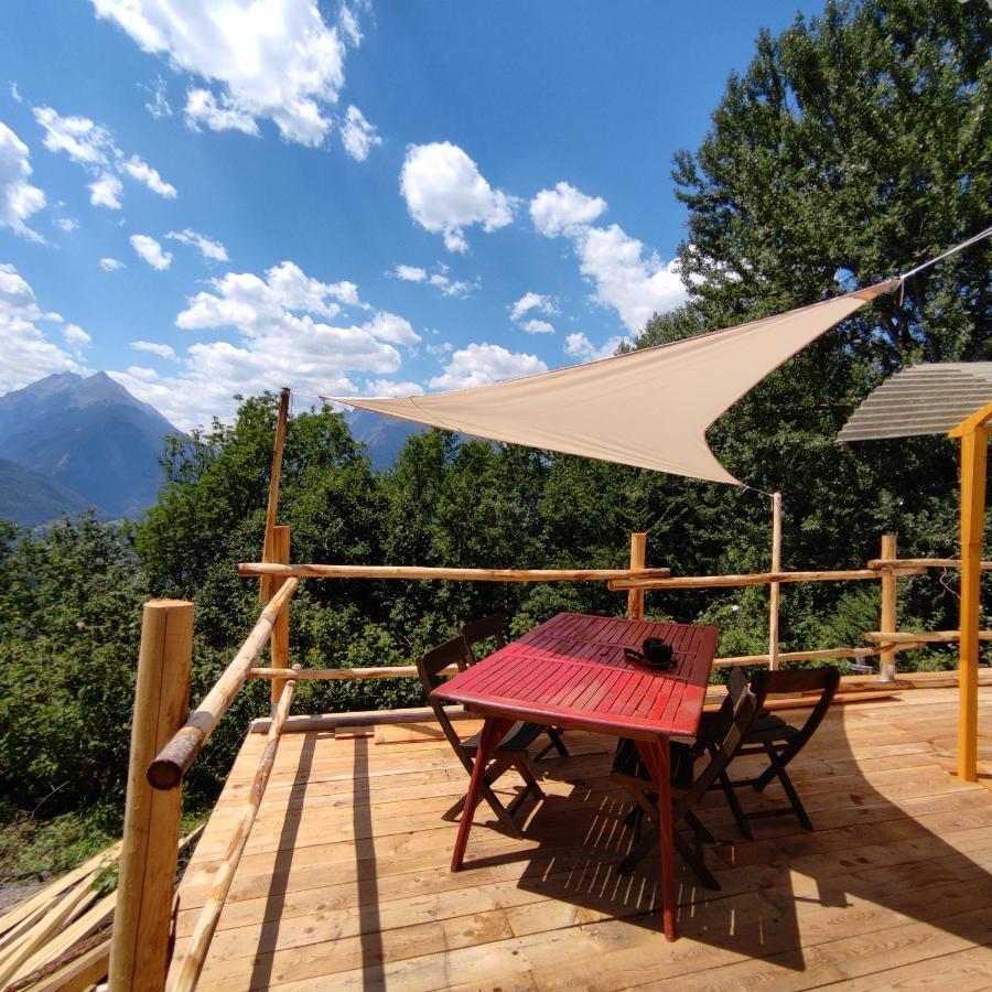 Glamping La Cascina D'Orleans Hotel Saint-Pierre Luaran gambar